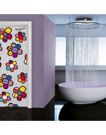 Porta Battente Decorata Britto Loves